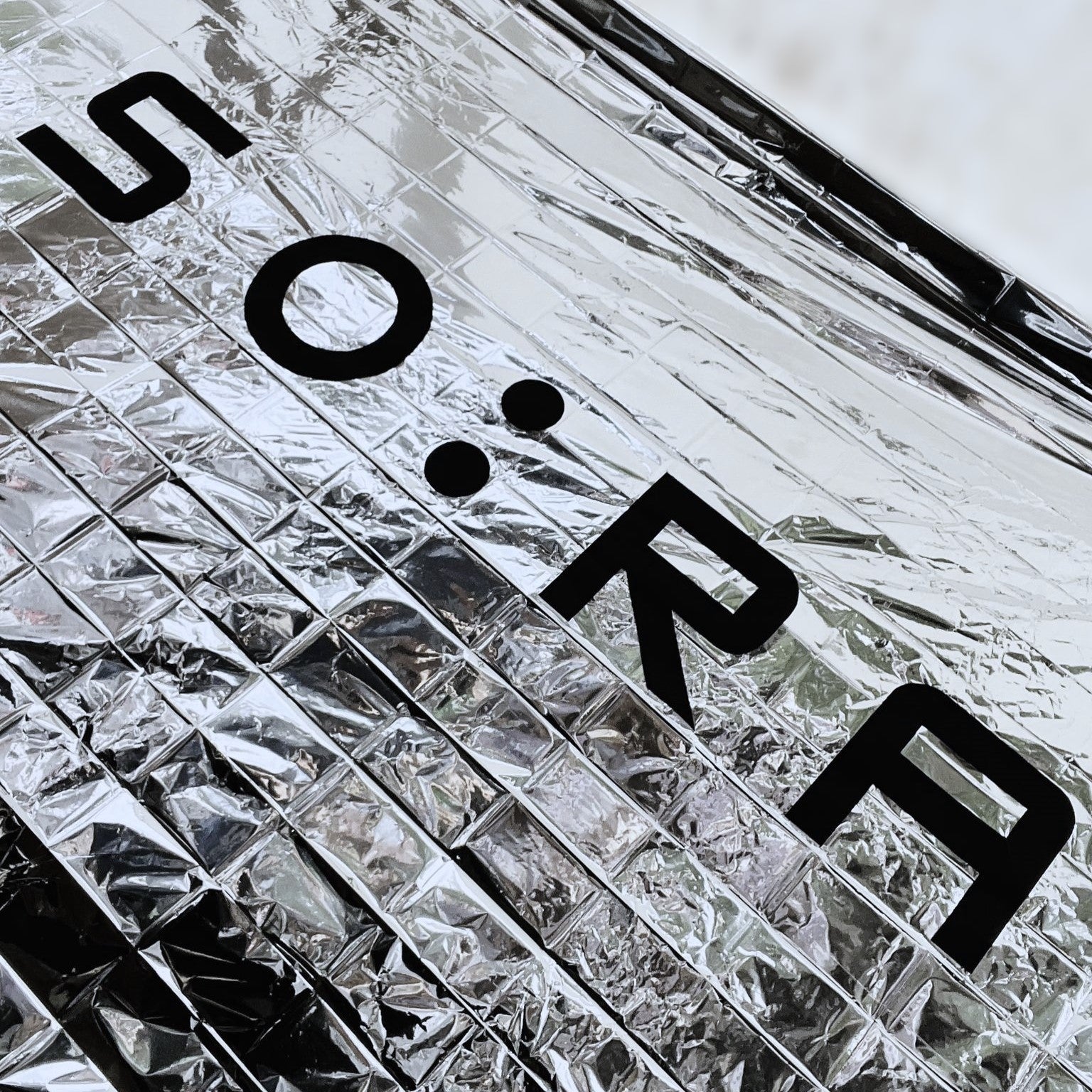 SOIRA Logo banner silver with black letters